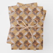 GEOMETRISCHES DESIGN. GESCHENKPAPIER SET (Beispiel)