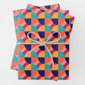 GEOMETRISCHES DESIGN. GESCHENKPAPIER SET (Beispiel)