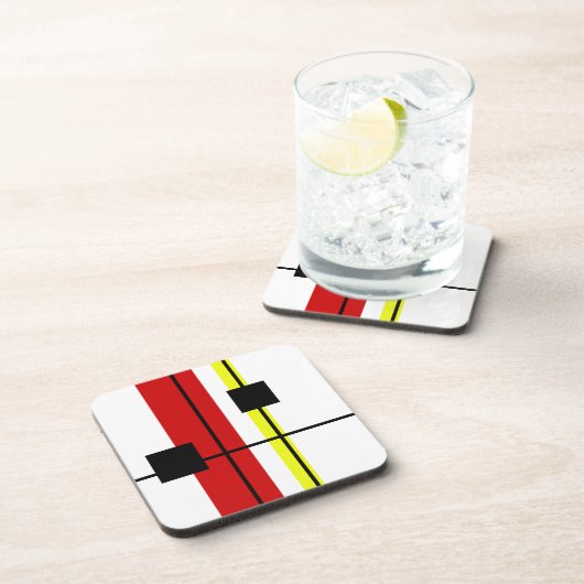 Geometrisches Design Getränkeuntersetzer (Rechte Seite)