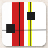 Geometrisches Design Getränkeuntersetzer (Vorderseite)