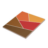 Geometrisches Design im Retrostil Fliese (Seite)