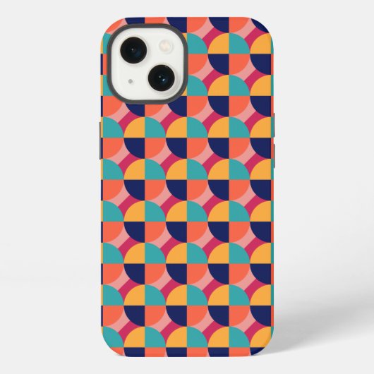GEOMETRISCHES DESIGN. iPhone HÜLLE (Rückseite)