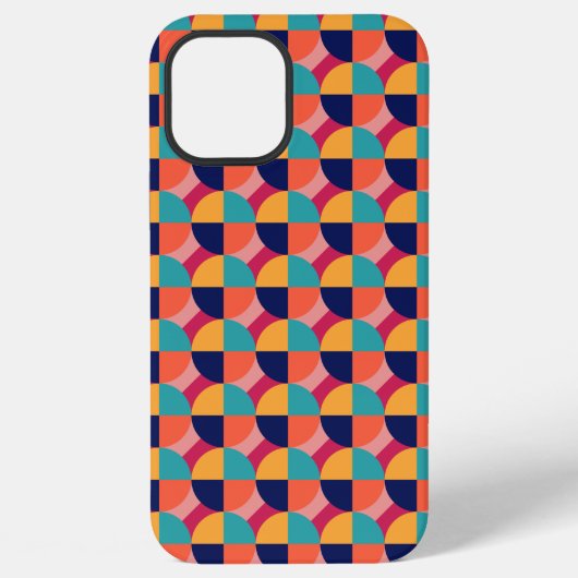 GEOMETRISCHES DESIGN. iPhone HÜLLE (Rückseite)