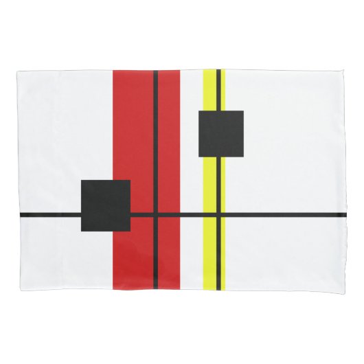 Geometrisches Design Kissenbezug (Vorderseite)