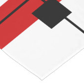 Geometrisches Design Kurzer Tischläufer (Ecke)