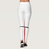 Geometrisches Design Leggings (Rückseite)