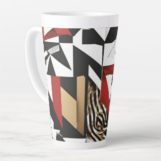 Geometrisches Design Milchtasse