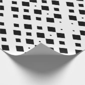 Geometrisches Design mit transparentem Hintergrund Geschenkpapier (Ecke)