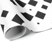 Geometrisches Design mit transparentem Hintergrund Geschenkpapier (Rolleneckpunkt)