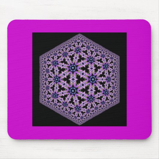geometrisches Design Mousepad (Vorne)