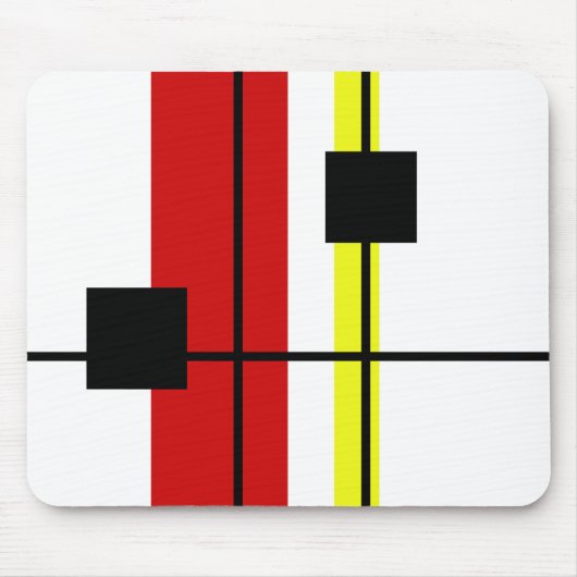 Geometrisches Design Mousepad (Vorne)