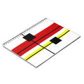 Geometrisches Design Notizblock (Linke Seite)