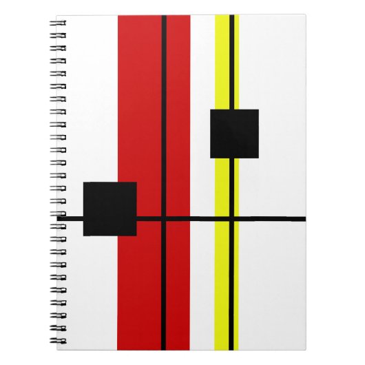 Geometrisches Design Notizblock (Vorderseite)