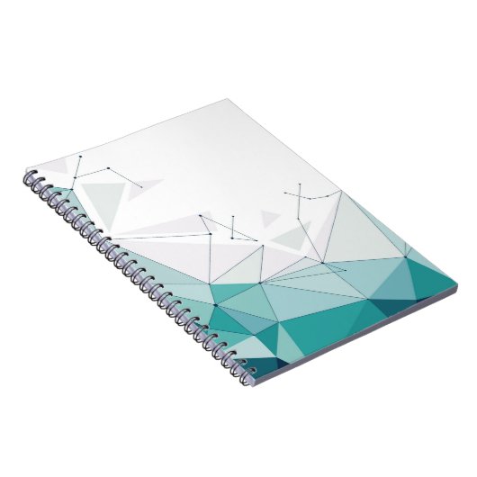 Geometrisches Design Notizblock (Rechte Seite)