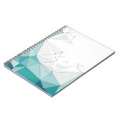 Geometrisches Design Notizblock (Linke Seite)