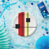 Geometrisches Design Pappteller (Party)