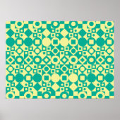Geometrisches Design Poster (Vorne)
