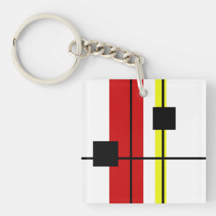 Geometrisches Design Schlüsselanhänger