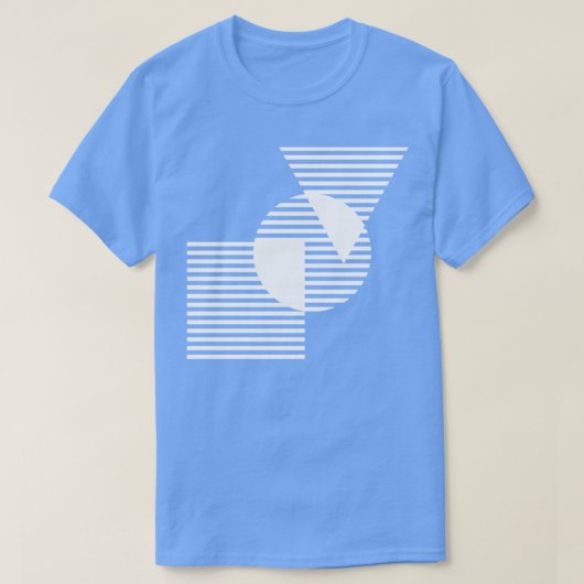 geometrisches Design T-Shirt (Design vorne)
