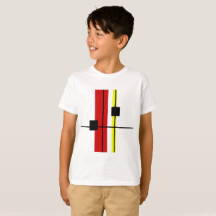 Geometrisches Design T-Shirt
