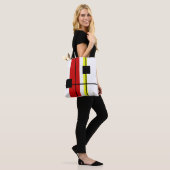 Geometrisches Design Tasche (Am Model)