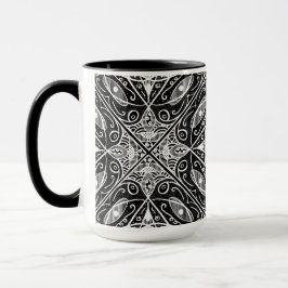 Geometrisches Design Tasse
