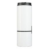 Geometrisches Design Thermosbecher (Rückseite)