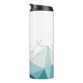 Geometrisches Design Thermosbecher (Nach rechts gedreht)