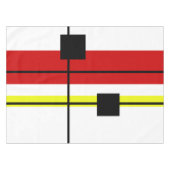 Geometrisches Design Tischdecke (Vorderseite (Horizontal))