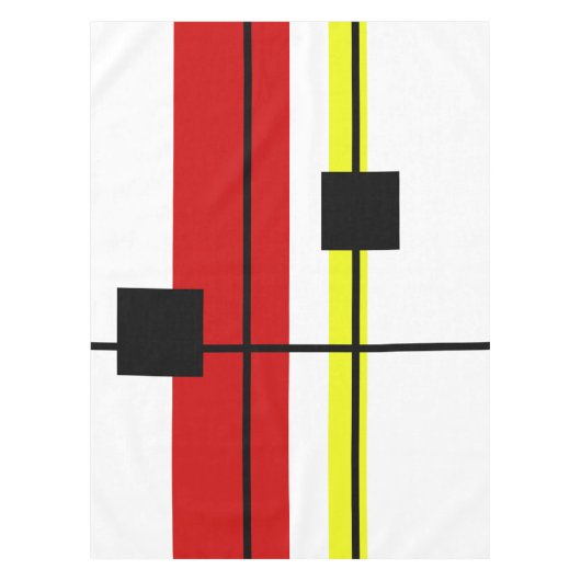 Geometrisches Design Tischdecke (Vorderseite)