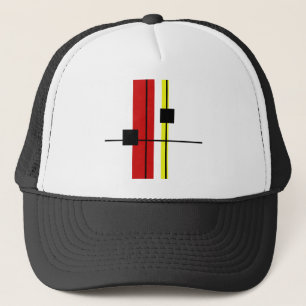 Geometrisches Design Truckerkappe