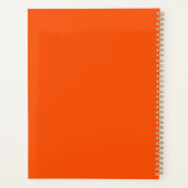 Geometrisches Design Wochen- und Monatsplaner Planer (Rückseite)