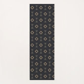 geometrisches Diagonaldreieck Yogamatte (Vorderseite)