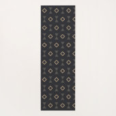 geometrisches Diagonaldreieck Yogamatte (Rückseite)