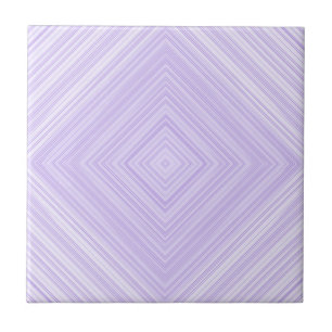 Geometrisches Diamond-Lila- und Lilac-Badezimmer Fliese