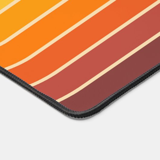 Geometrisches Doppelbogen-Design Schreibtischunterlage (Ecke)