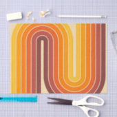 Geometrisches Doppelbogen-Design Seidenpapier (Handwerk)