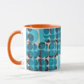 geometrisches dots muster tasse (Links)