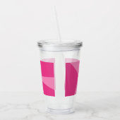 Geometrisches Dreieck Acryltrinkbecher (Links)