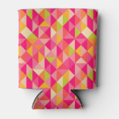 Geometrisches Dreieck Dosenkühler (Vorderseite)