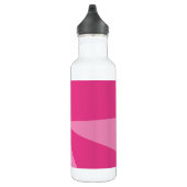 Geometrisches Dreieck Edelstahlflasche (Rechts)