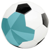 Geometrisches Dreieck Fußball (Dreiviertel)