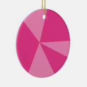 Geometrisches Dreieck Keramik Ornament (Rechts)