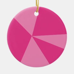 Geometrisches Dreieck Keramik Ornament