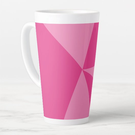 Geometrisches Dreieck Milchtasse (Linke Ecke)