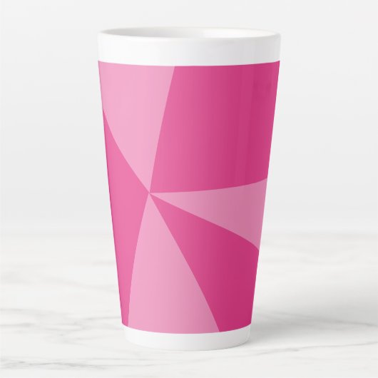 Geometrisches Dreieck Milchtasse (Vorderseite)