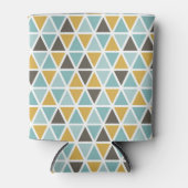 Geometrisches Dreieck-Muster Dosenkühler (Vorderseite)