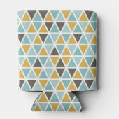 Geometrisches Dreieck-Muster Dosenkühler (Rückseite)