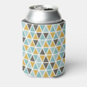 Geometrisches Dreieck-Muster Dosenkühler (Kanne Rückseite)