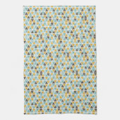 Geometrisches Dreieck-Muster Geschirrtuch (Vertikal)